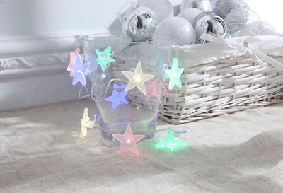 Guirnalda Luminosa De Estrellas Multicolor Leroy Merlin