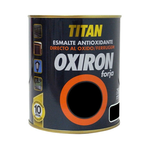 Pintura para hierro antioxidante oxiron forja 750ml negro