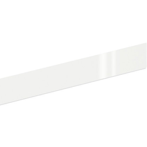 Zócalo para mueble de cocina pvc blanco 240x10 cm