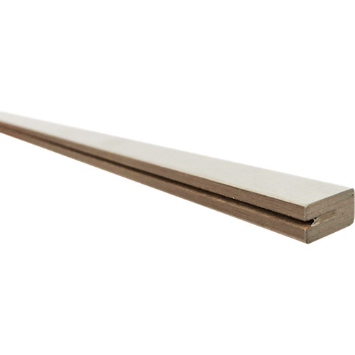 Rejilla de ventilación inox 59,7x0,9 cm