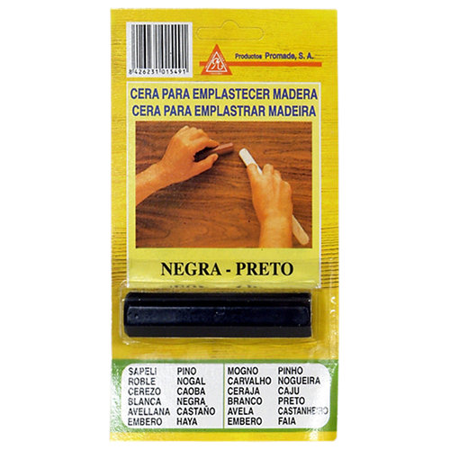 Cera para emplastecer promade negro 30 gr