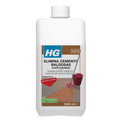 Elimina cemento para suelos porosos HG de 1L · LEROY MERLIN Productos de limpieza para suelos · LEROY MERLIN