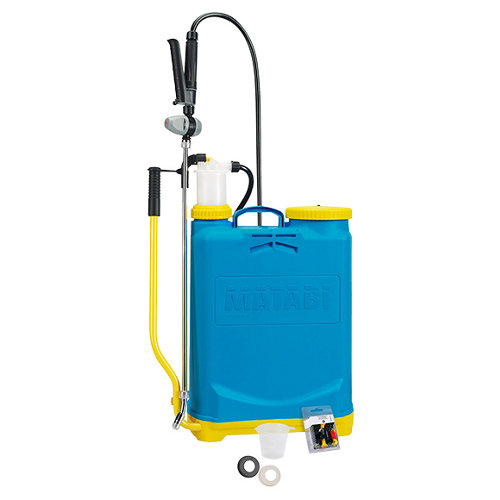 Pulverizador de presión tipo mochila matabi superagro 16 litros
