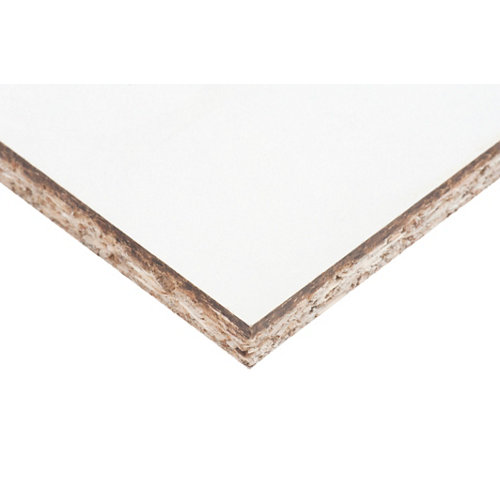 puerta quevedo gris de apertura izquierda de 82.5 cm 23 Tablero aglomerado en melamina blanco de 40x80x1 cm (anchoxaltoxgrosor)