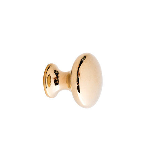 Pomo de mueble de zamak brillante de 20x20x20 mm