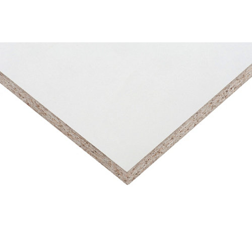 Perfil aluminio artens 166 cm blanco mod003 24 Tablero aglomerado en melamina blanco de 60x120x1,6 cm (anchoxaltoxgrosor)