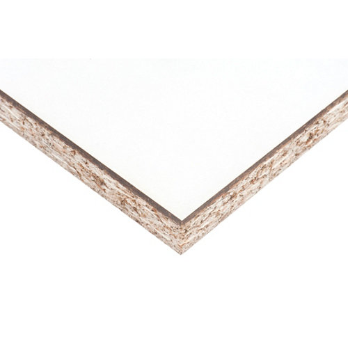 Puerta doble acristalada oslo acacia 110x145 d (72+72) cm 25 Tablero aglomerado en melamina blanco de 30x60x1,6cm (anchoxaltoxgrosor)