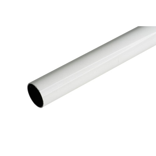 Perfil aluminio artens 83 cm oscuro mod026 27 Barra armario redonda de 1 m de largo y 25 mm ø