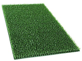 Felpudo verde de 40x70 cm · LEROY MERLIN