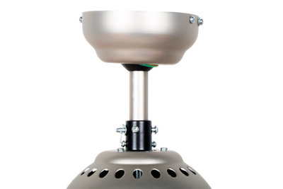Ventilador de techo con luz INSPIRE Maurice 106 cm Marrón AC Ventilador de techo con luz INSPIRE Maurice 106 cm Marrón AC