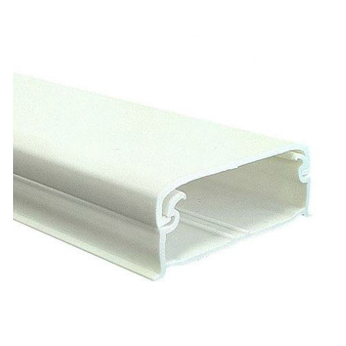 Canaleta blanca 12x30 mm 2 metros longitud