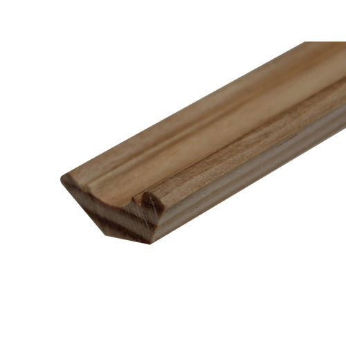 Puerta de interior corredera noruega roble de 82.5 cm 26 Cornisa pino 17x17 mm x 2,40 m (ancho x grueso x largo)