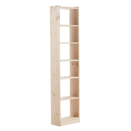 Mosquitera enrollable elite nogal para ventana de 100x140 cm (ancho x alto) 24 Estantería de madera gala madera natural de 50x216,7x25 cm