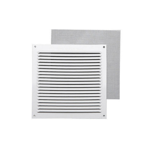 Rejilla de ventilación de aluminio lacado de 17x17x0.8 mm