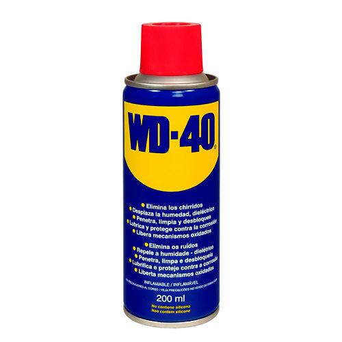 Lubricante multiusos wd-40 de 200 ml