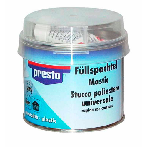 Masilla de poliéster universal presto 250 gr