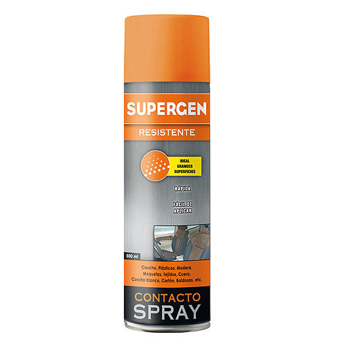Cola de contacto en spray supergen resistente 0,5l