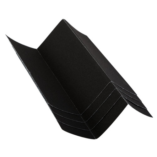 Pack de 12 lijas rulo pluma metales