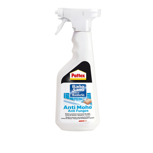 Spray anti moho para saneamiento baño sano pattex 500 ml