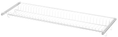 Escurreplatos con bandeja blanco para mueble de 90 cm