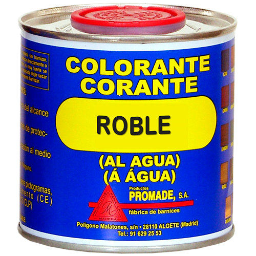 Colorante al agua roble 0,375l