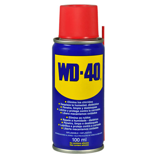Lubricante wd-40 multiusos. bote de 100 ml