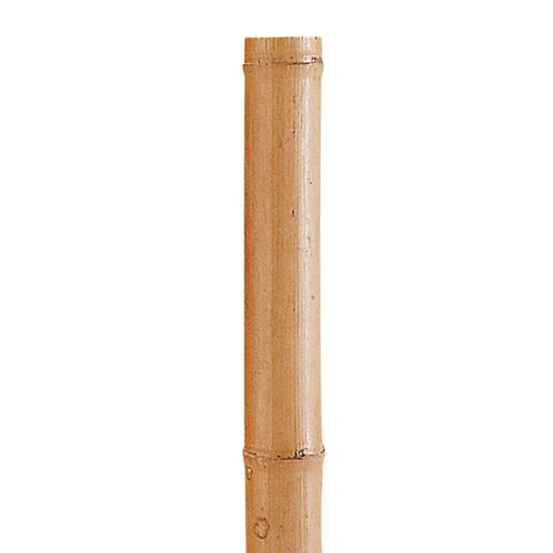 Poste de madera marrón deco bambú 180 cm