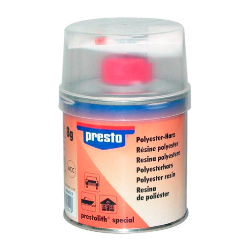 Resina de poliéster presto 0 25 kg