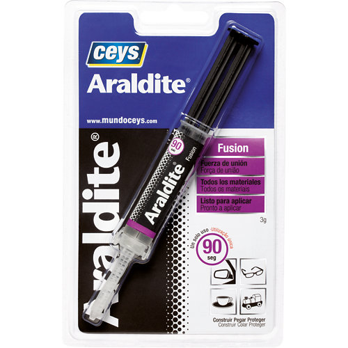 Adhesivo bicomponente araldite fusión 3 ml