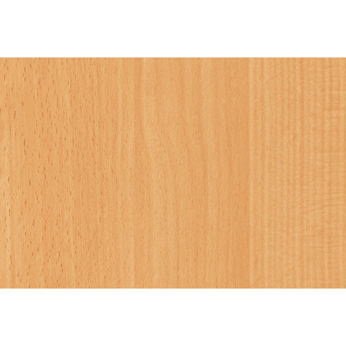 Mini rollo de papel autoadhesivo madera haya roja 90x210 cm
