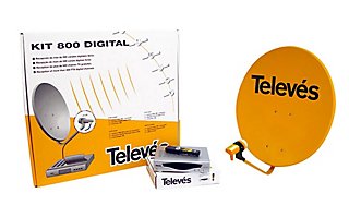 Antenas TV, parabólica y satelital · LEROY MERLIN