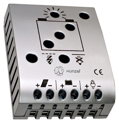 Controlador de carga y descarga solar