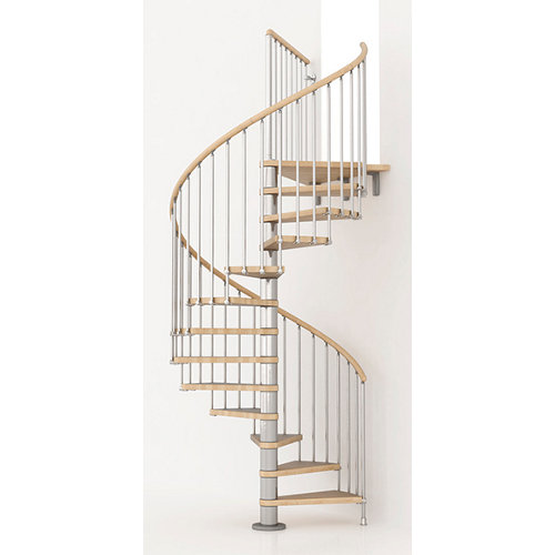 puerta oslo nogal de apertura izquierda de 125 cm 25 Escalera de caracol ring circular uso interior diametro 118cm en cromo/natural