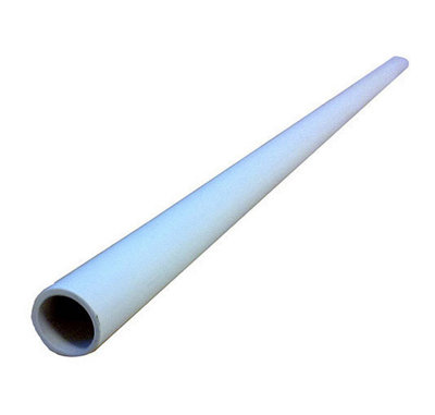 Tubo rígido de PVC gris de 20 mm 2,4 m