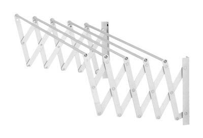 Tendedero barras pared de acero de 13x101x3 cm · LEROY