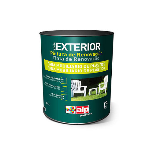 Pintura de renovación mobiliario plástico alp blanco 0 50l