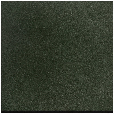cojo sobrino Ingresos Felpudo verde de caucho 50 x50 cm · LEROY MERLIN