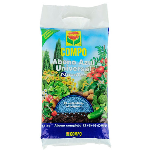 Abono azul universal compo novatec para todo tipo de plantas 2,5kg