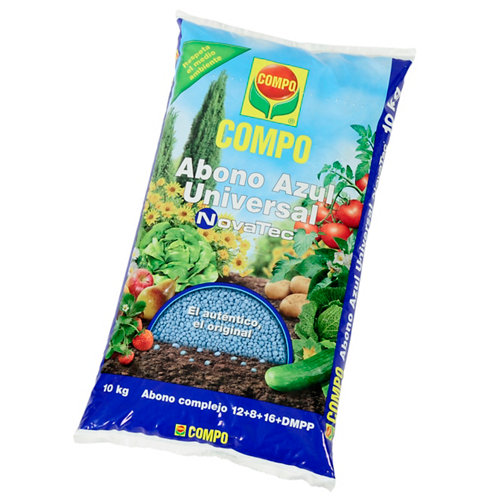 Abono azul universal compo novatec para todo tipo de plantas 10kg