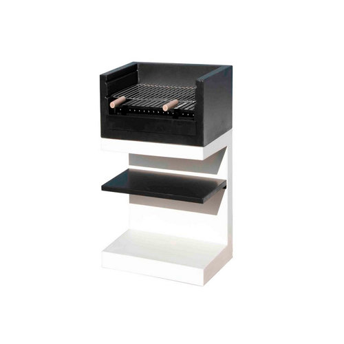 Barbacoa de hormigón refractario kitaway 96x63x41.5 cm de 197 kg