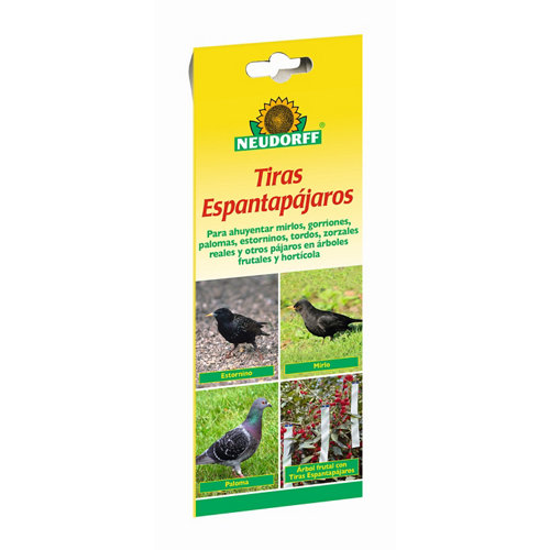 Tiras espantapajaros neudorff 12 unidades