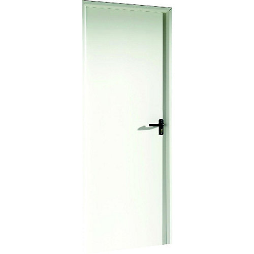 puerta bosco blanco de apertura derecha de 165 cm 25 Puerta de servicio izquierda blanco/blanco de 200x79 cm