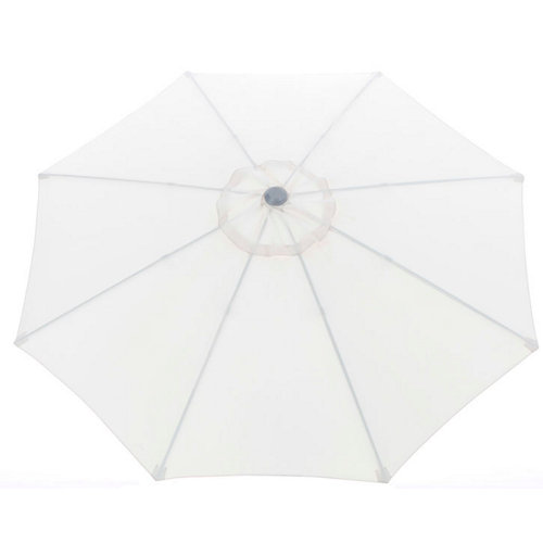 Toldo para parasol de poliéster beige de 300x300 cm
