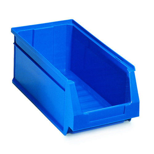 Gaveta de plástico en azul encajable de 16x13x33.6 cm