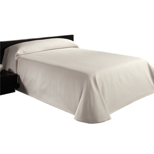 Colcha de cama blanco para cama 90 / 105 cm