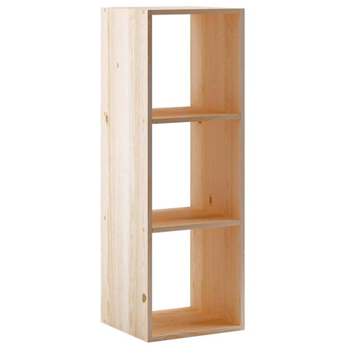 Suelo vinílico tarkett id essential 30 - aspen oak-beige 27 Estantería de madera en kit dinamic de 36,2x105,4x33 cm y 50 kg max, por balda