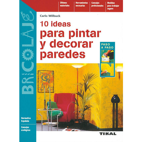 Libro pintar-decorar paredes