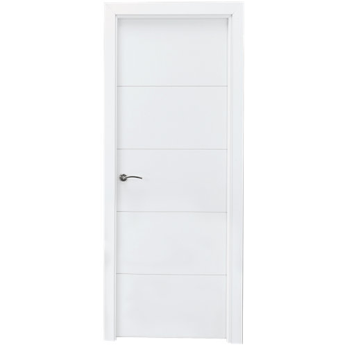 Puerta lucerna blanca de apertura derecha de 72.5 cm