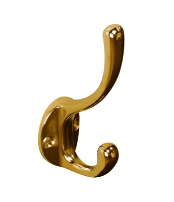 Colgador atornillar de acero de 10.5x4.3x3 cm · LEROY MERLIN