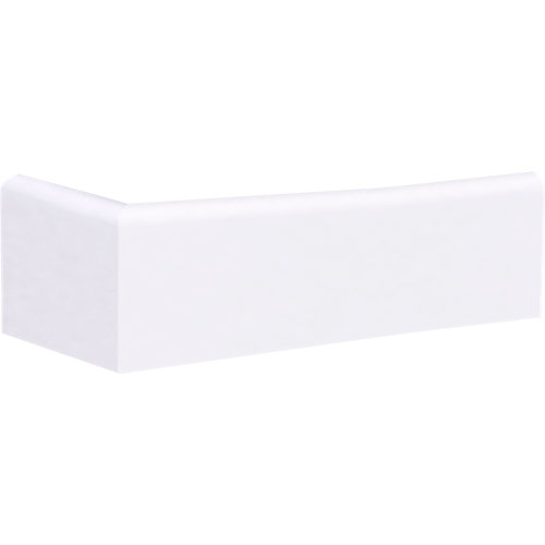 puerta turquía blanco de apertura izquierda de 115 cm 27 Rodapié blanco melamina 7 cm